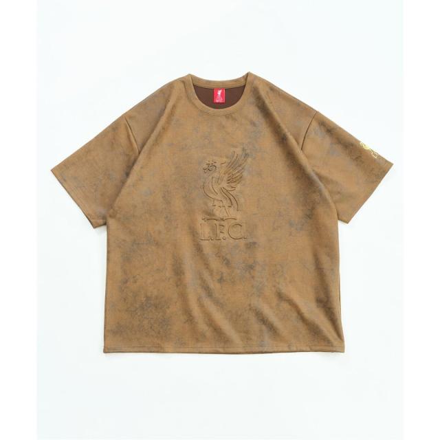 417 エディフィス（417 EDIFICE）/【Liverpool FC / リバプール FC】FAKE LEATHER EMBOSS PRINT