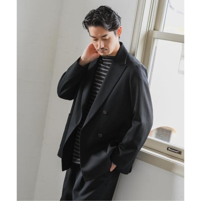 エディフィス（EDIFICE）/VISTO ギャバ ダブル ジャケット【セットアップ着用可】