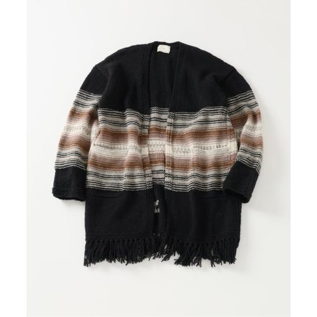 エディフィス（EDIFICE）/E．  ロング カーディガン ハンドニット