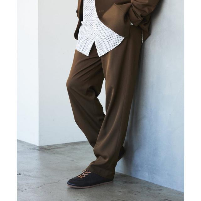 エディフィス（EDIFICE）/ドビー ドスキン サイドアジャスト パンツ【セットアップ着用可】