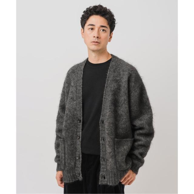 エディフィス（EDIFICE）/E． 3GG ウール/モヘア カーディガン
