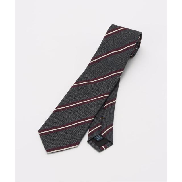 エディフィス（EDIFICE）/FRANCO BASSI (フランコ バッシ) ストライプ タイ