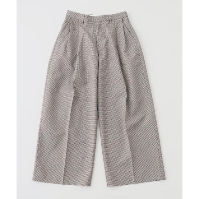 エディフィス（EDIFICE）/TANAKA (タナカ) HAKAMA TROUSERS  MICRO CHECK