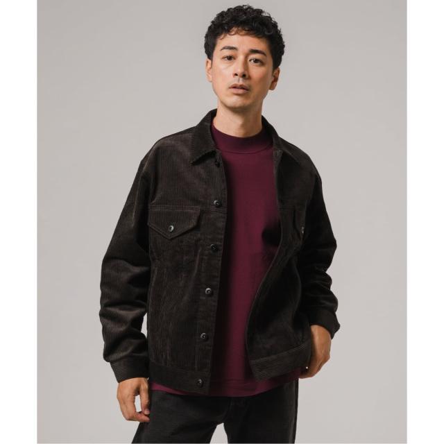 エディフィス（EDIFICE）/コーデュロイ トラッカー ジャケット