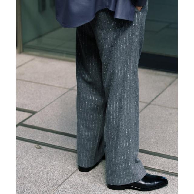 【m's braque×EDIFICE】tuck buggy pants25AW エディフィス（EDIFICE）/m's braque (エムズ ブラック) TUCK WIDE