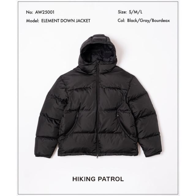 エディフィス（EDIFICE）/HIKING PATROL (ハイキング・パトロール) ELEMENT DOWN JACKET AW