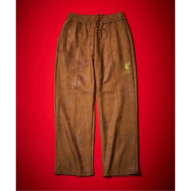 417 エディフィス（417 EDIFICE）/【Liverpool FC / リバプール FC】Fake Leather Track Pants
