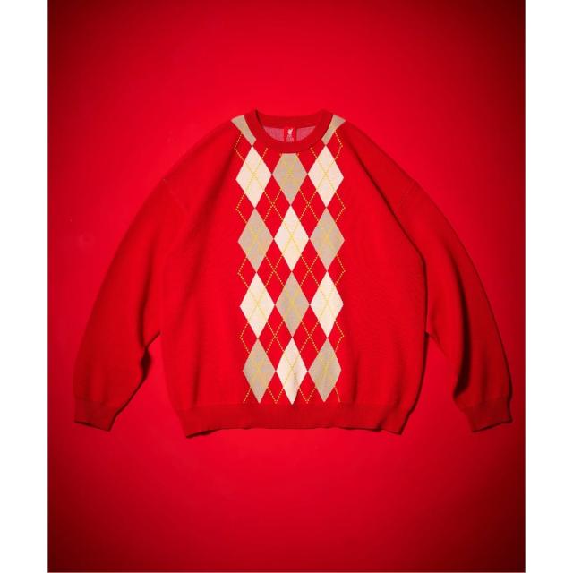 417 エディフィス（417 EDIFICE）/【Liverpool FC / リバプール FC】Argyle Knit