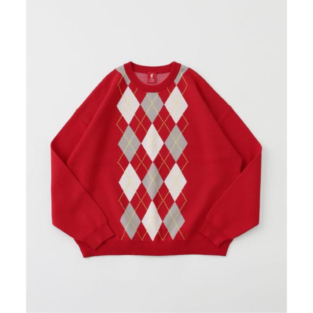 417 エディフィス（417 EDIFICE）/【Liverpool FC / リバプール FC】Argyle Knit