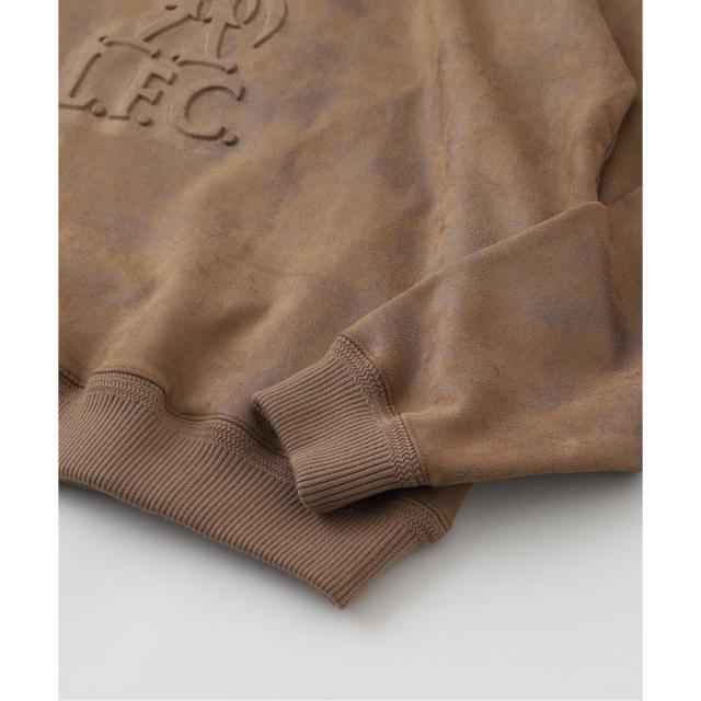 417 エディフィス（417 EDIFICE）/【Liverpool FC / リバプール FC】Fake Leather Emboss Hoodi_7