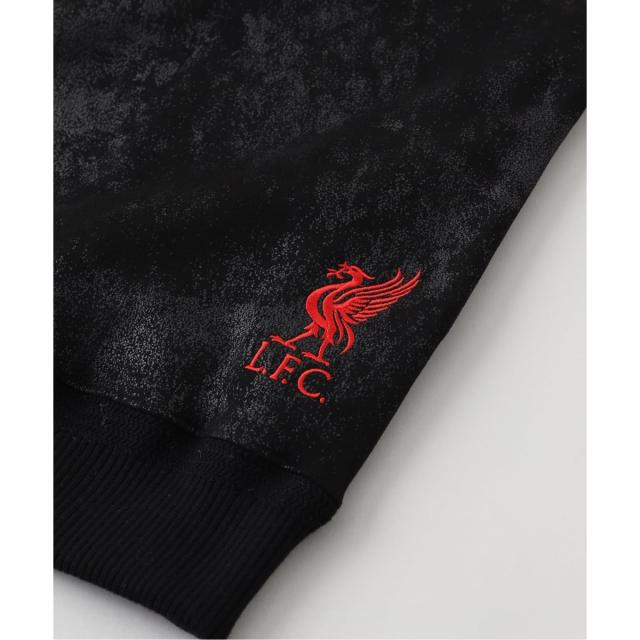 417 エディフィス（417 EDIFICE）/【Liverpool FC / リバプール FC】Fake Leather Emboss Hoodi_10