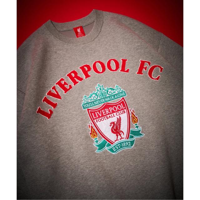 417 エディフィス（417 EDIFICE）/【Liverpool FC / リバプール FC】CHENILLE EMBROIDERYT KNIT 417 エディフィス（417 EDIFICE）/【Liverpool FC / リバプール FC