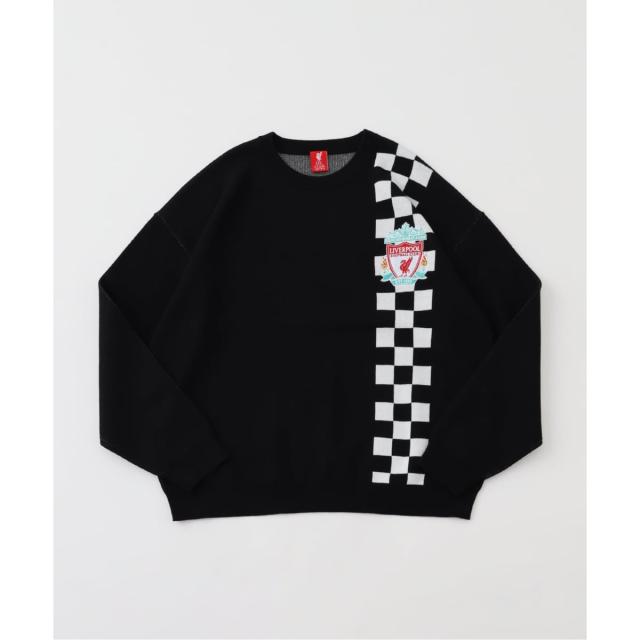 417 エディフィス（417 EDIFICE）/【Liverpool FC / リバプール FC】Checkered Knit