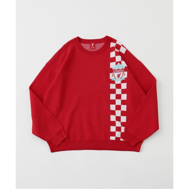417 エディフィス（417 EDIFICE）/【Liverpool FC / リバプール FC】Checkered Knit