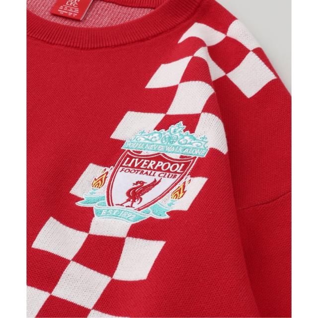 417 エディフィス（417 EDIFICE）/【Liverpool FC / リバプール FC】Checkered Knit