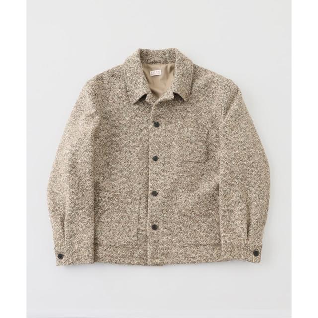 エディフィス（EDIFICE）/fursac (フルサック) Dark blond tweed jacket