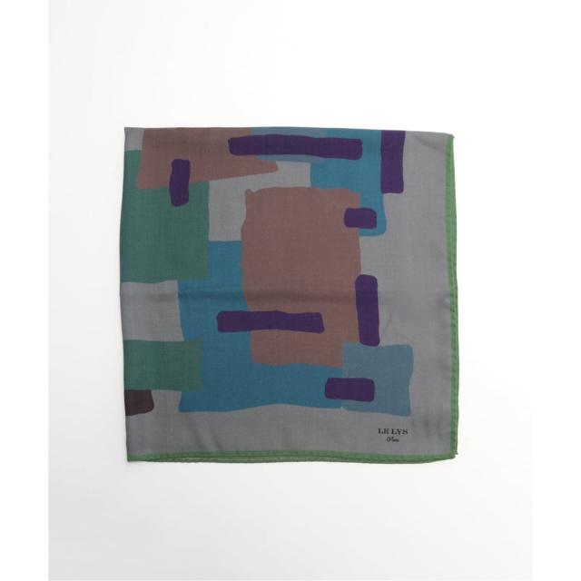 エディフィス（EDIFICE）/LE LYS（ルリス） Wool Silk Carre’90 ART