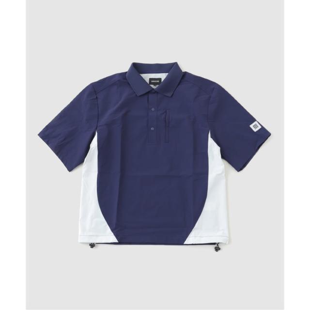 エディフィス（EDIFICE）/MANORS GOL（マナーズゴルフ） Shooter Shirt SMTHLNK − M−25SS