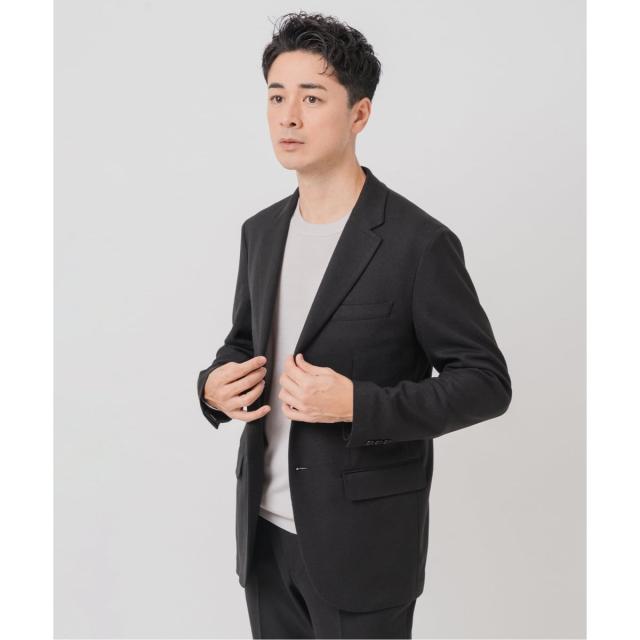 エディフィス（EDIFICE）/《予約》ラフ ツイル2ボタン ジャケット【セットアップ着用可】