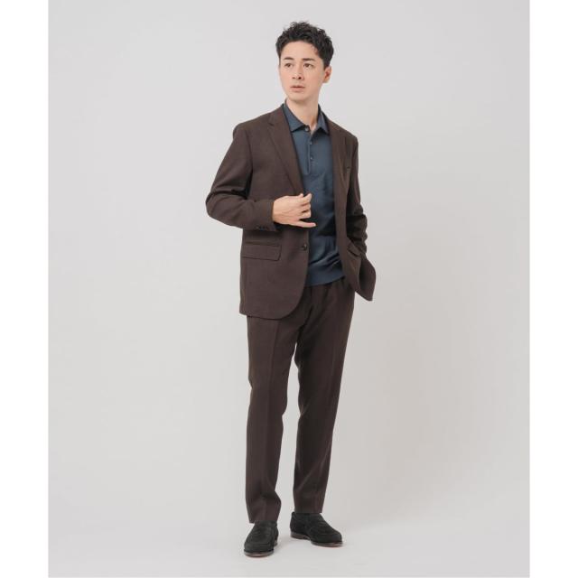 エディフィス（EDIFICE）/《予約》ラフ ツイル2ボタン ジャケット【セットアップ着用可】