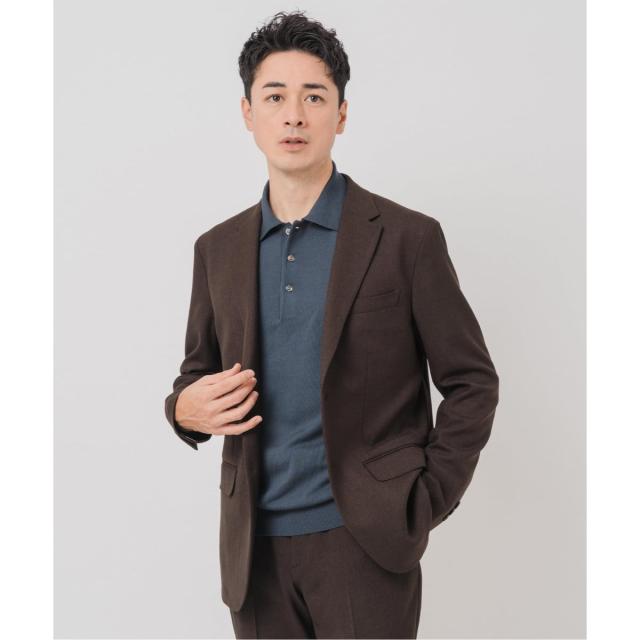 エディフィス（EDIFICE）/《予約》ラフ ツイル2ボタン ジャケット【セットアップ着用可】