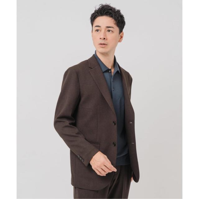 エディフィス（EDIFICE）/《予約》ラフ ツイル2ボタン ジャケット【セットアップ着用可】