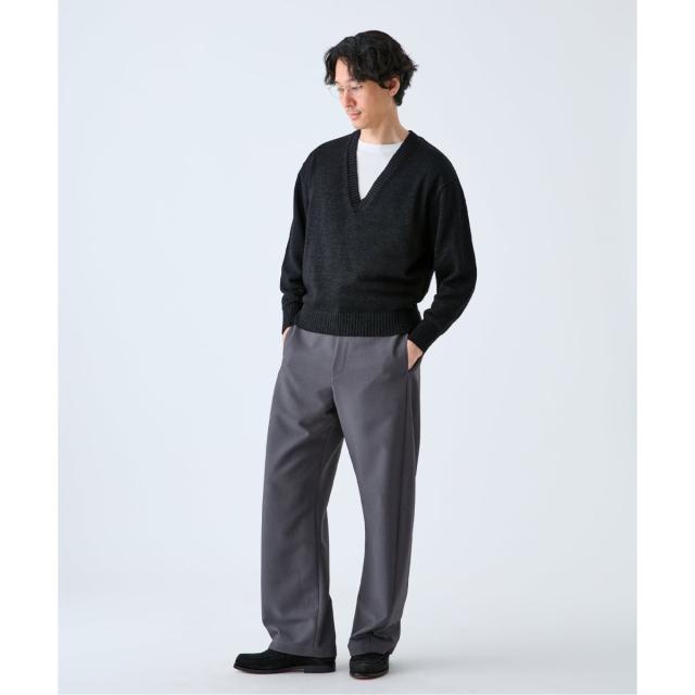エディフィス（EDIFICE）/WASHI/WOOL DEEP V ネックニット_4
