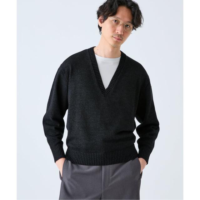 エディフィス（EDIFICE）/WASHI/WOOL DEEP V ネックニット_5