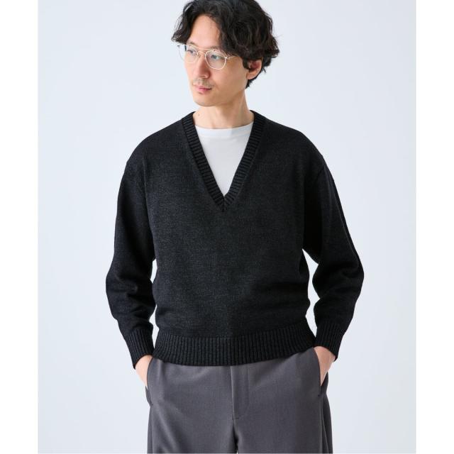 エディフィス（EDIFICE）/WASHI/WOOL DEEP V ネックニット_6