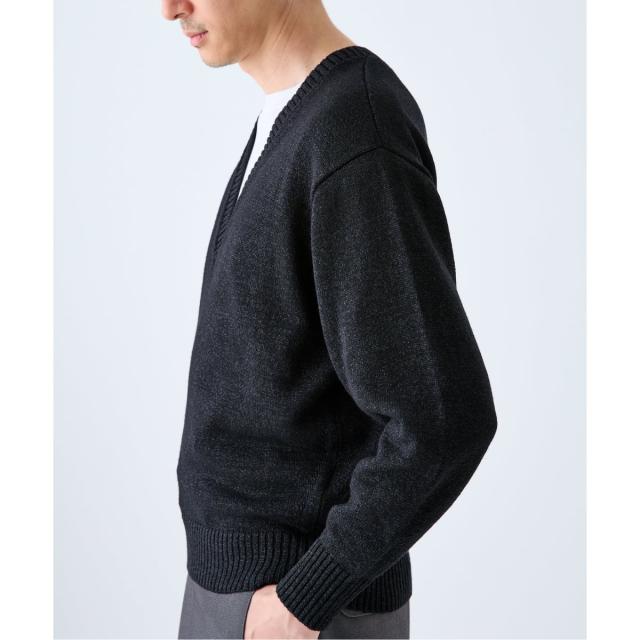 エディフィス（EDIFICE）/WASHI/WOOL DEEP V ネックニット_11