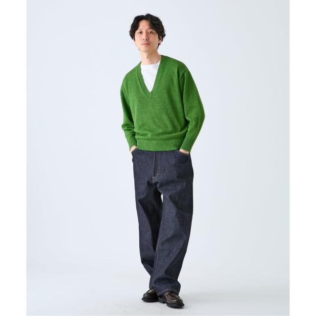 エディフィス（EDIFICE）/WASHI/WOOL DEEP V ネックニット_12