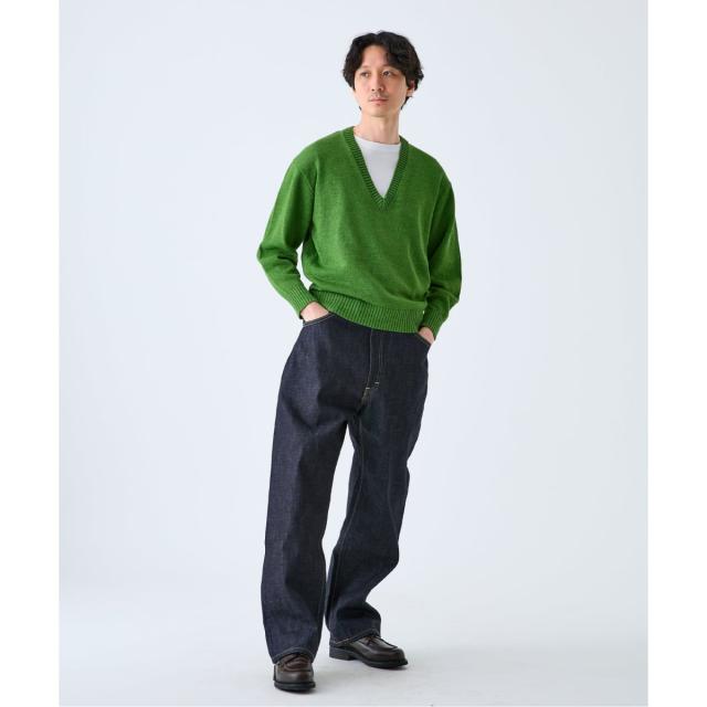 エディフィス（EDIFICE）/WASHI/WOOL DEEP V ネックニット_13