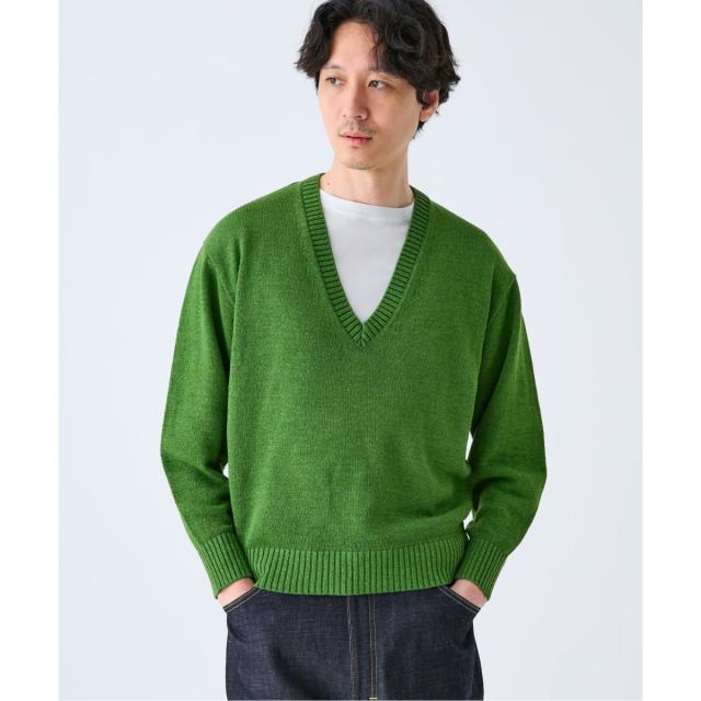 エディフィス（EDIFICE）/WASHI/WOOL DEEP V ネックニット_14