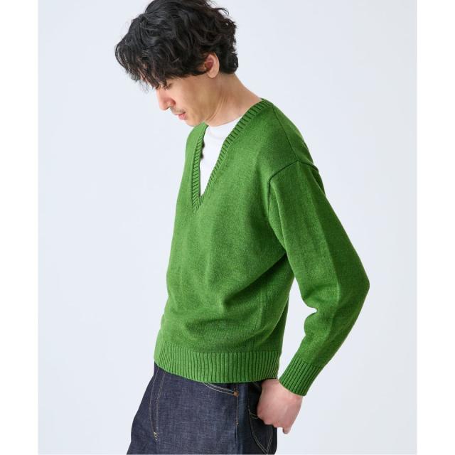 エディフィス（EDIFICE）/WASHI/WOOL DEEP V ネックニット_16