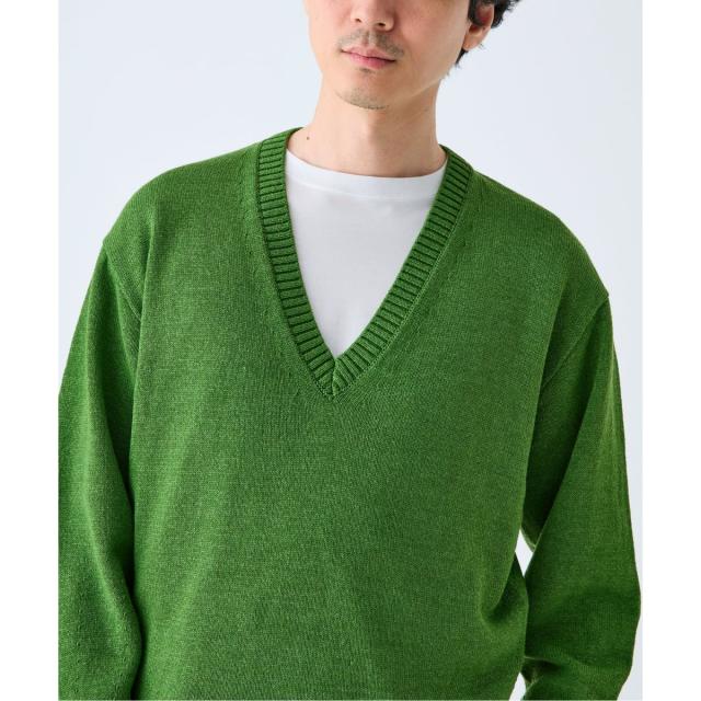 エディフィス（EDIFICE）/WASHI/WOOL DEEP V ネックニット_18