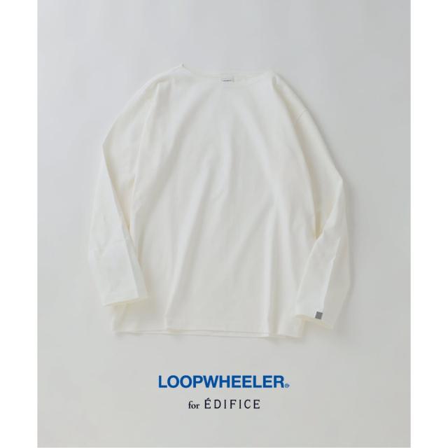 エディフィス（EDIFICE）/LOOPWHEELER for LOWERCASE 別注 天竺ボートネック_1