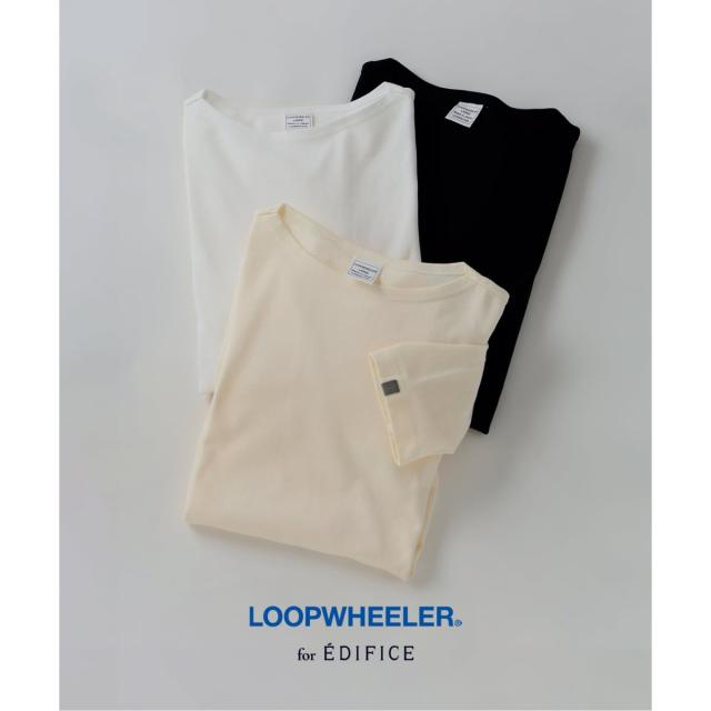 エディフィス（EDIFICE）/LOOPWHEELER for LOWERCASE 別注 天竺ボートネック_3