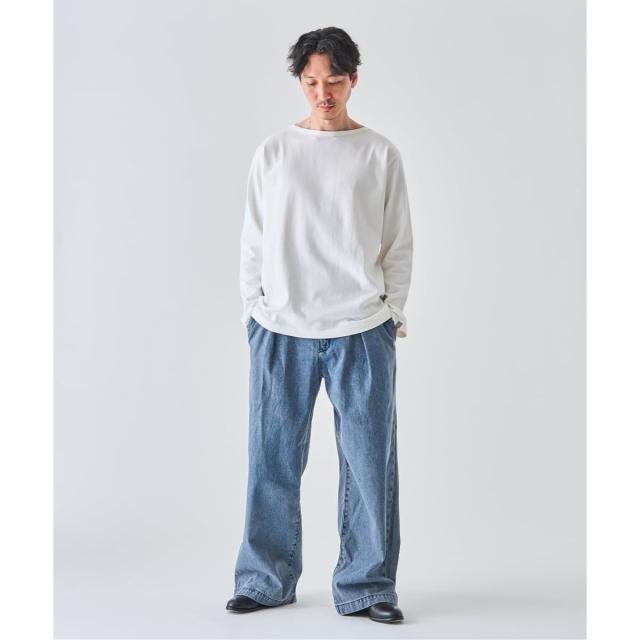 エディフィス（EDIFICE）/LOOPWHEELER for LOWERCASE 別注 天竺ボートネック_4