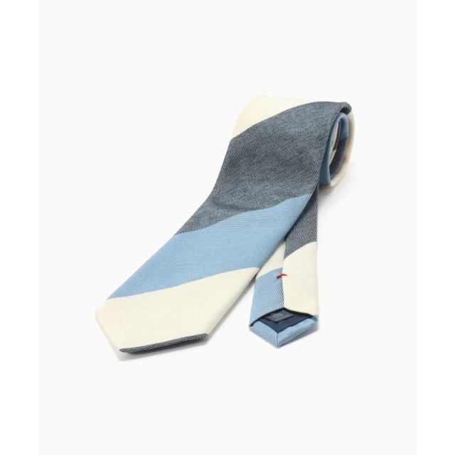 エディフィス（EDIFICE）/FRANCO BASSI (フランコ バッシ) Twill Wide Stripe タイ