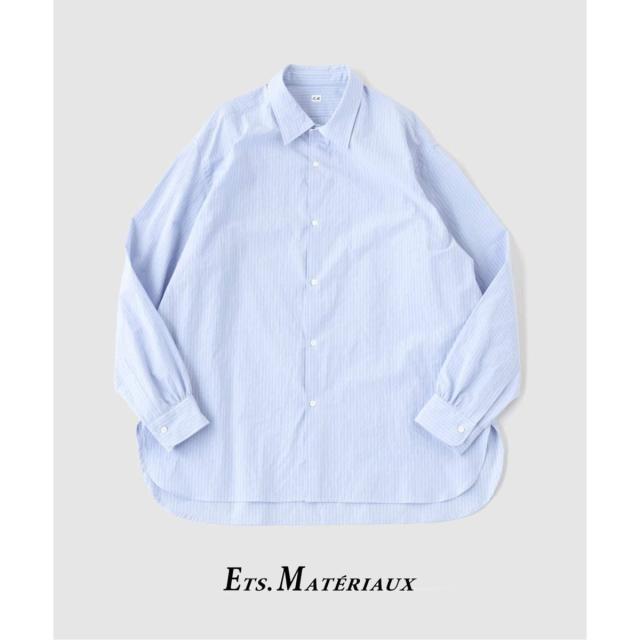 エディフィス（EDIFICE）/ETS．MATERIAUX(マテリオ) フレンチ ワーク シャツ