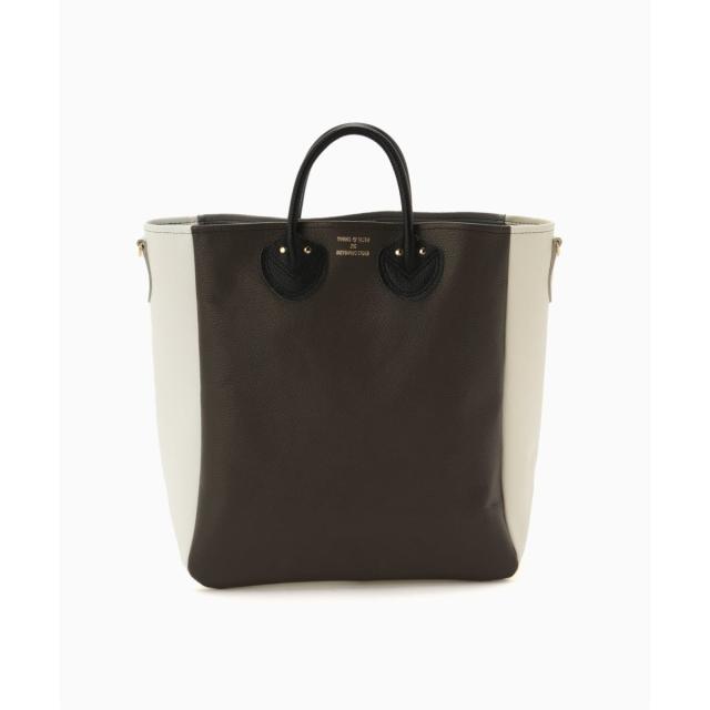 エディフィス（EDIFICE）/YOUNG & OLSEN 別注 Crazy Panel Leather Tote L_1