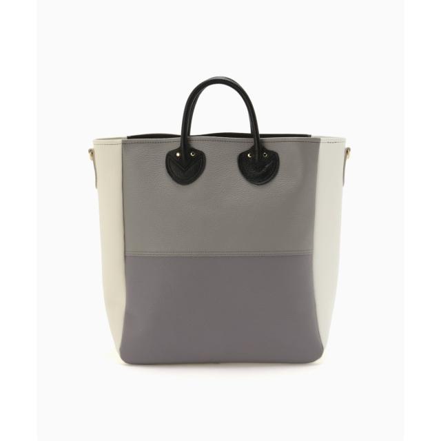 エディフィス（EDIFICE）/YOUNG & OLSEN 別注 Crazy Panel Leather Tote L_2