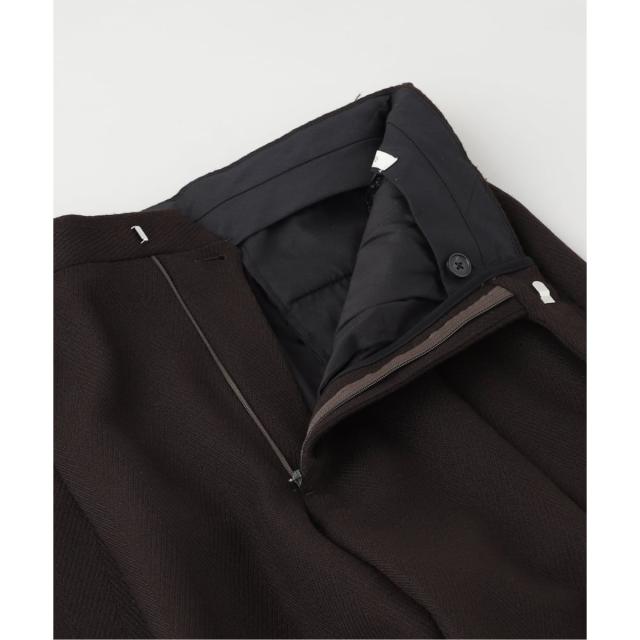 エディフィス（EDIFICE）/HUSBANDS（ハズバンズ）WIDE PLEATED TROUSERS IN 4−PLY_3