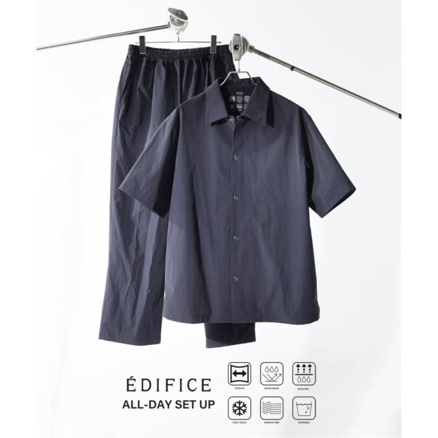 エディフィス（EDIFICE）/【EDIFICE ALL−DAY SETUPシリーズ】2点セット オーバーシャツ&イージーパンツ_2
