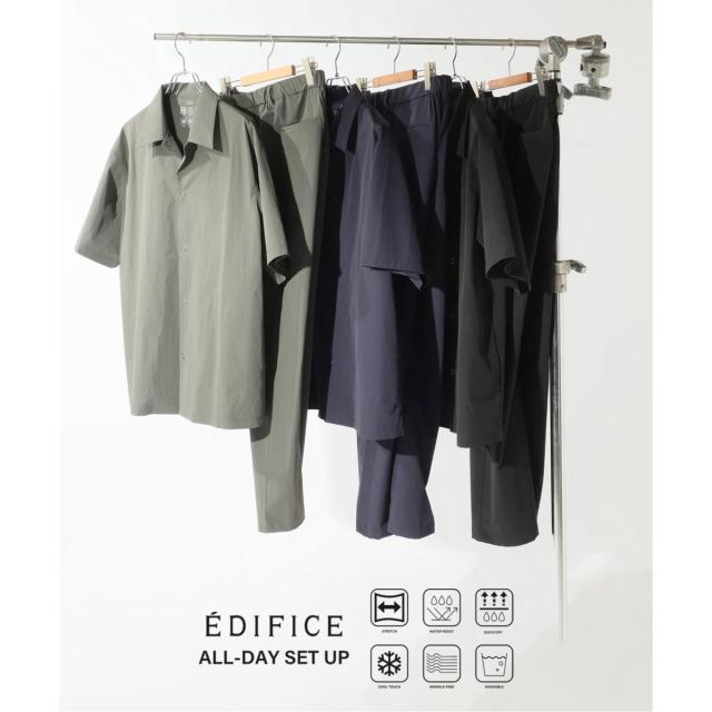 エディフィス（EDIFICE）/【EDIFICE ALL−DAY SETUPシリーズ】2点セット オーバーシャツ&イージーパンツ_3