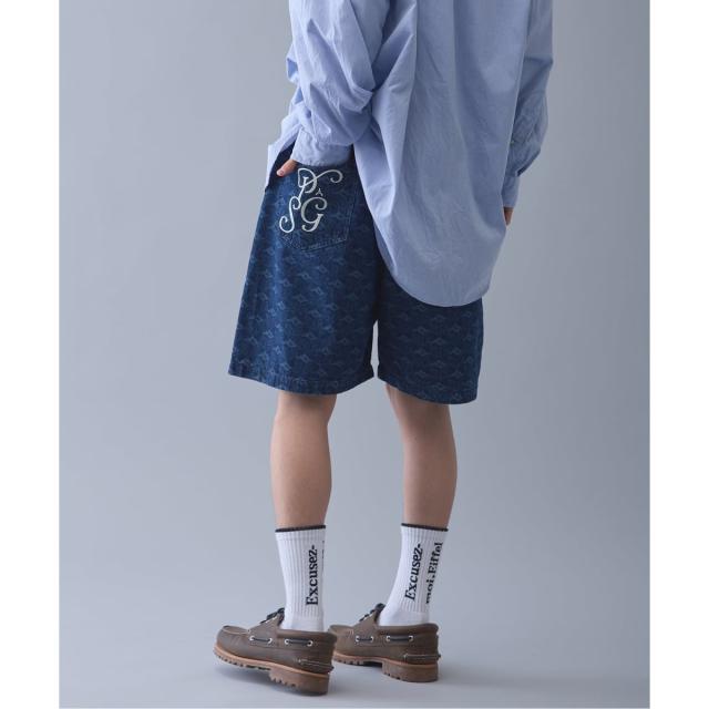 エディフィス（EDIFICE）/【Paris Saint−Germain / パリ・サン＝ジェルマン】 JP Denim Short_12