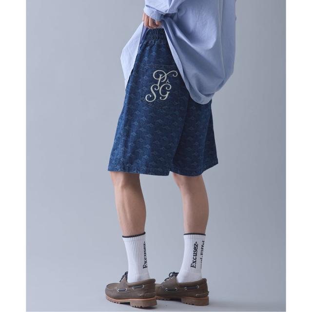 エディフィス（EDIFICE）/【Paris Saint−Germain / パリ・サン＝ジェルマン】 JP Denim Short_15
