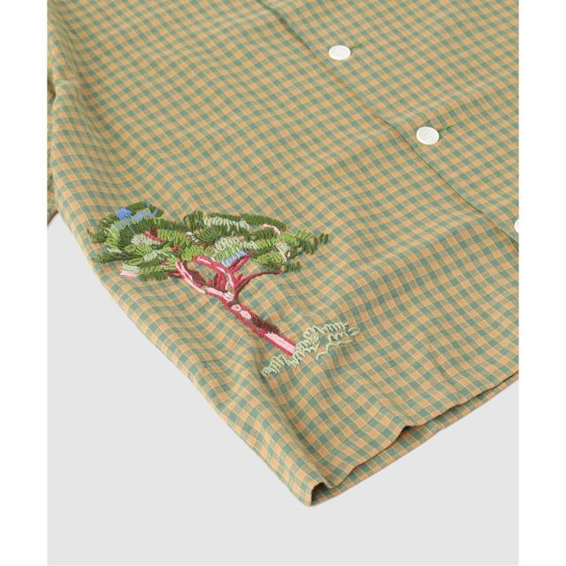【NEW】エディフィス（EDIFICE）/mii (ミイ) CHECK EMBROIDERED SHIRT