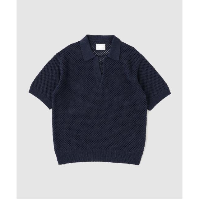 エディフィス（EDIFICE）/《EDIFICE by PIPPIOLINO》コットン メッシュ スキッパー