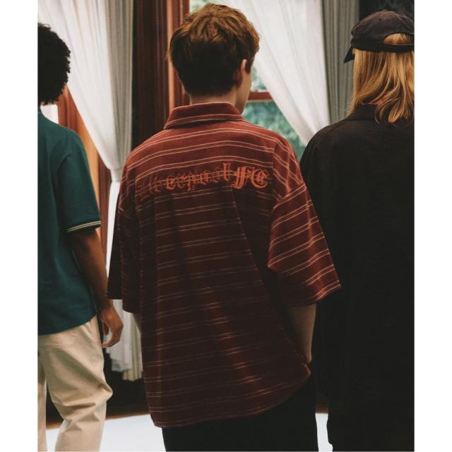 417 エディフィス（417 EDIFICE）/【Liverpool FC / リバプール FC】 STRIPE POLO−SH VEROA